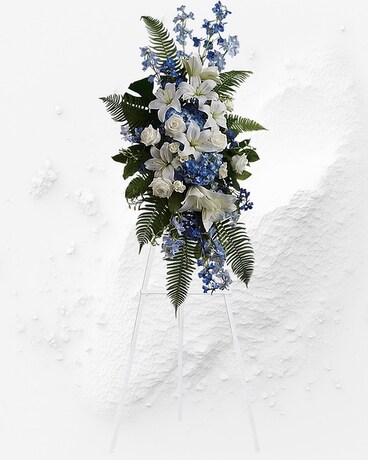 Ocean Breeze Spray Sympathy Arrangement
