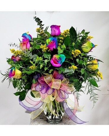 Rainbow Of Love Bouquet Specialty Arrangement