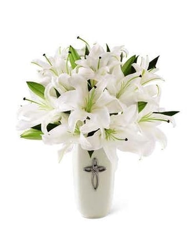 Faithful Blessings Bouquet Flower Arrangement