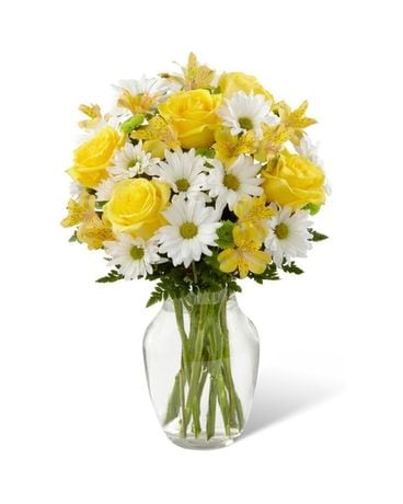 Sunny Sentiments Flower Arrangement