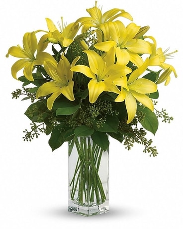 Lily Sunshine Flower Arrangement