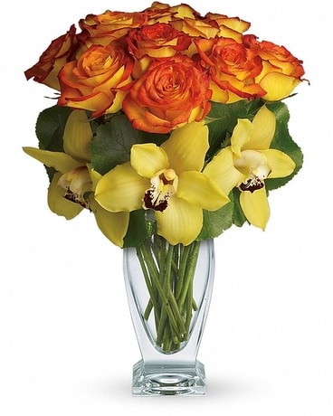 Seattle Sunset Flower Arrangement