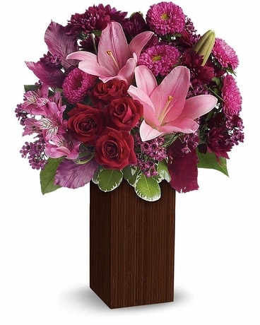 A Fine Romance by Teleflora Flower Arrangement