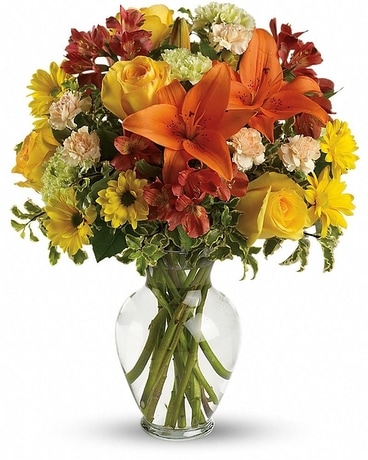 Sunlit Meadow Flower Arrangement