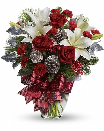 Holiday Enchantment Bouquet Flower Arrangement