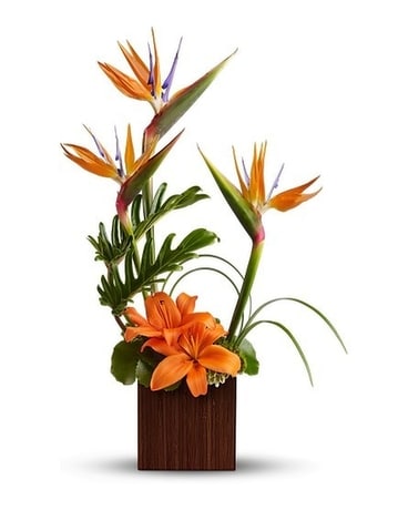 Bamboo Paradise Flower Arrangement