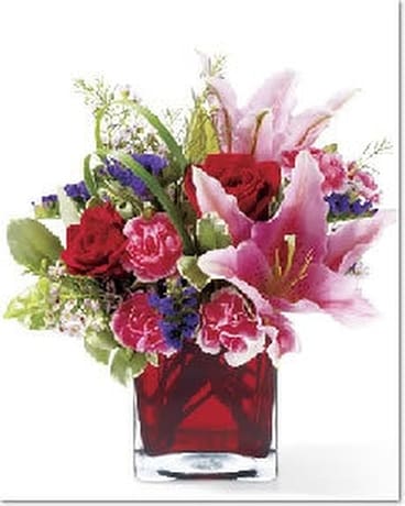Delightful Romance Bouquet Flower Arrangement