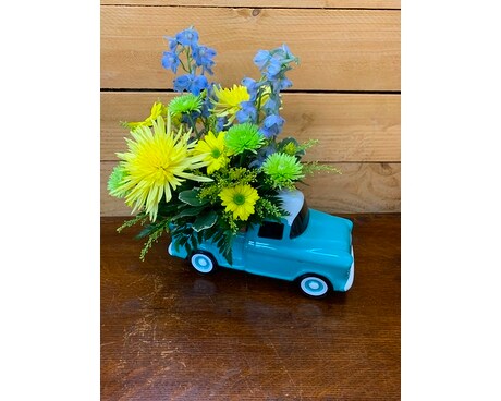 55’ Chevy Pickup Flower Arrangement