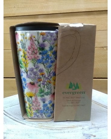 Pastel Flower Mug Flower Arrangement