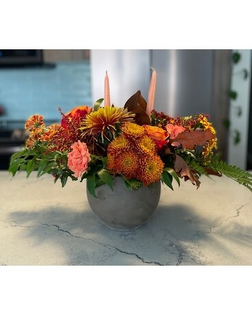 Fall Surprise Flower Arrangement