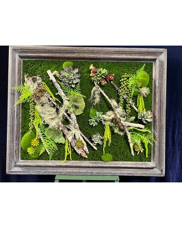 Green Wall Art Moss Custom product