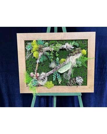 Green Wall Art Succulent Custom product