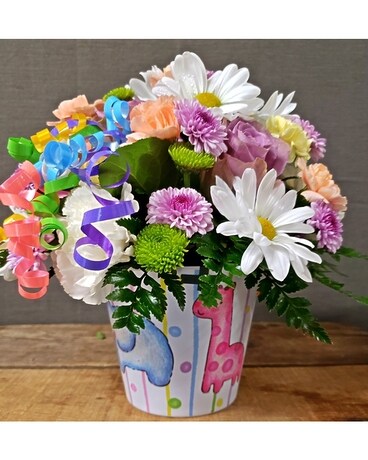 TCL's New Baby Zoo Sparkler Flower Arrangement