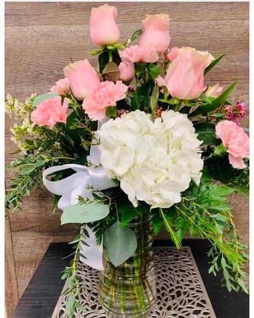 Simply Soft Love Flower Arrangement