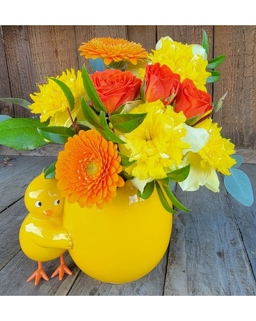 Lucky Chicky Flower Arrangement
