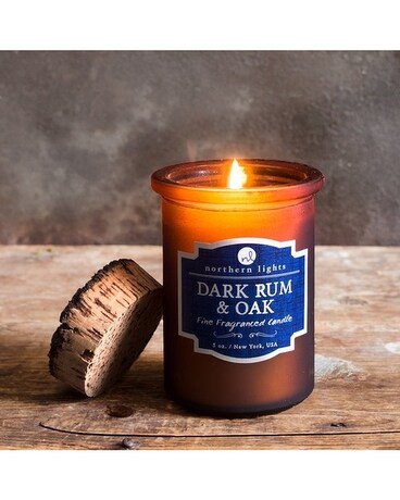 Dark Rum & Oak Candle Jar Candle