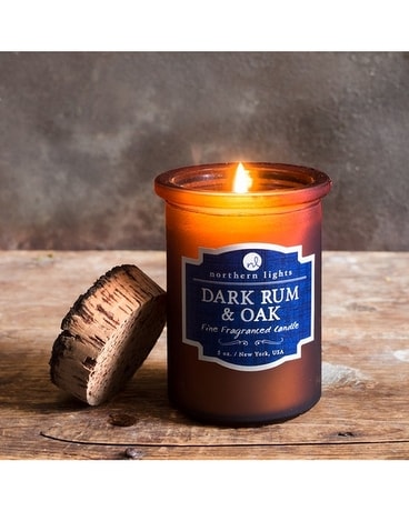 Dark Rum & Oak Candle Jar Candle