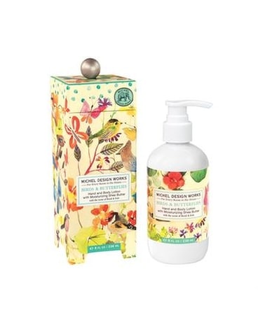 Birds & Butterflies Lotion Gifts