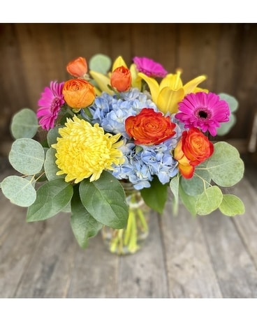 Breath of Spring Flower Arrangement