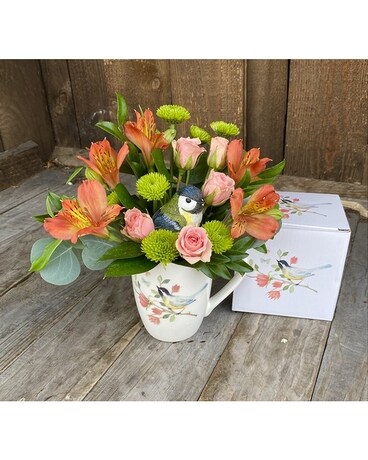 Chick Chick Chickadee Flower Arrangement