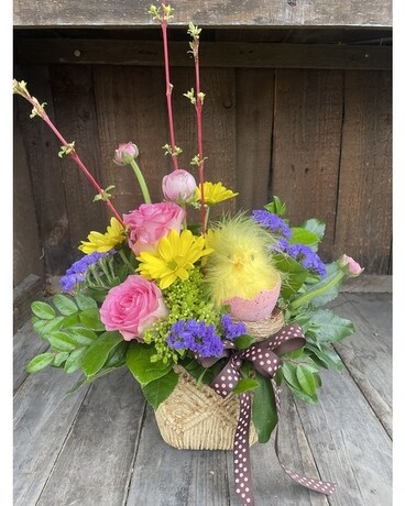 Just Hatched Flower Arrangement