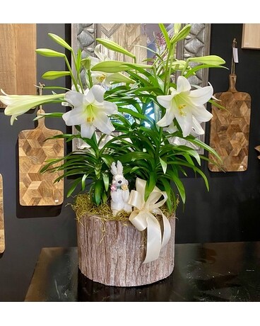 Easter Lily Rapture Flower Arrangement