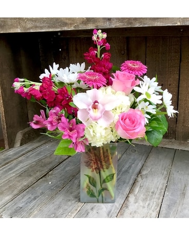 Pink Lady Flower Arrangement