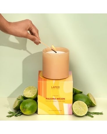 Lafco NY Paloma Melon 6.5 oz Candle Jar Candle