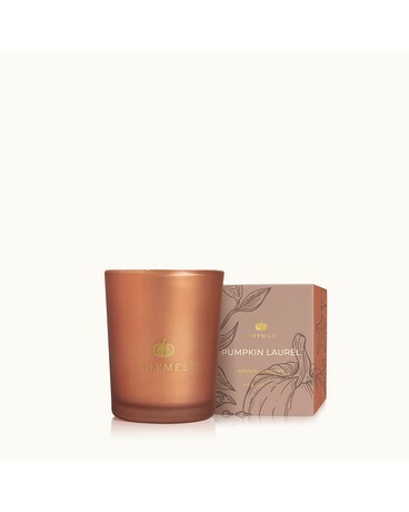 Pumpkin Laurel Aromatic Votive Jar Candle