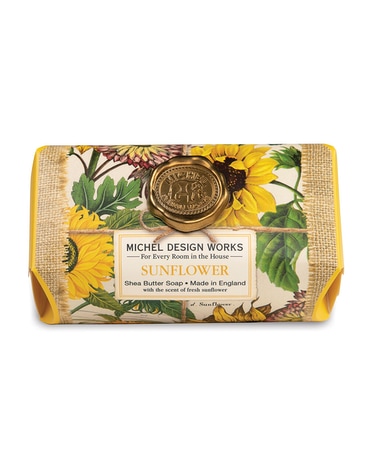 Michel Design Words Sunflower Shea Butter Soap Flower Arrangement