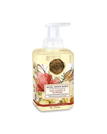 Michel Design Works Foaming Soap Fall Leaves Gifts