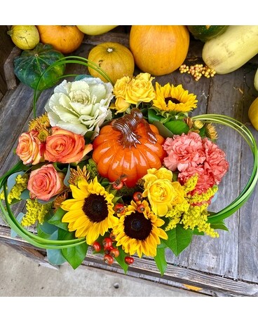 Farm Fabulous Flower Arrangement