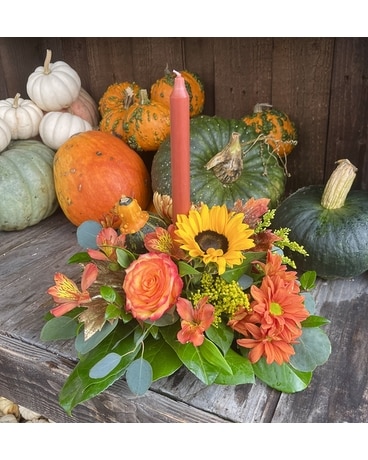 Baby Golden Flame Flower Arrangement