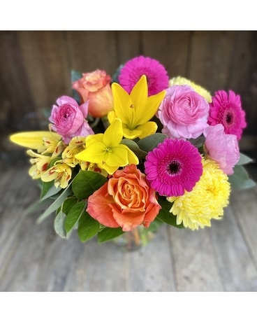 Splash of Fun Flower Arrangement