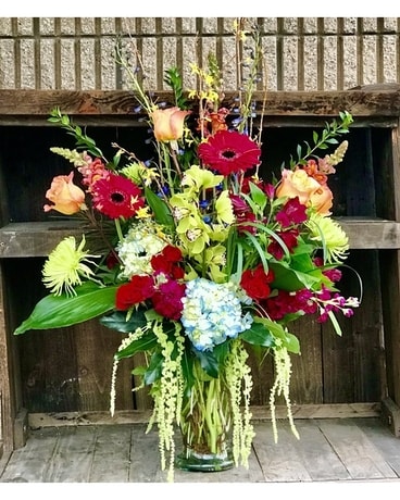 Knock Out Flower Arrangement