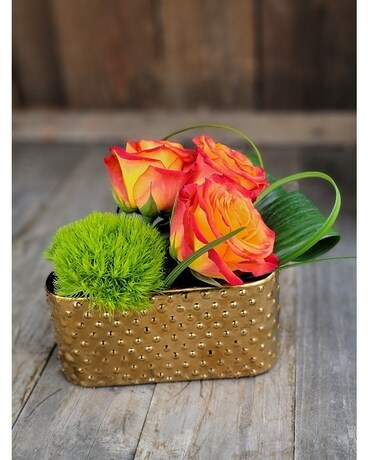 You're Golden Flower Arrangement