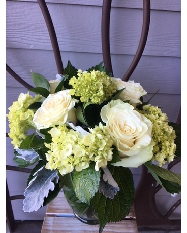 Rose & Hydrangea Elegance Flower Arrangement