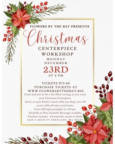 Christmas Centerpiece Workshop Custom product