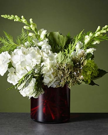 The FTD® First Snow Bouquet Flower Arrangement