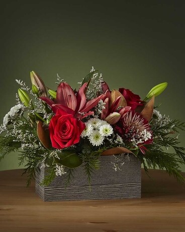The FTD® Dress The Mantel Bouquet Flower Arrangement