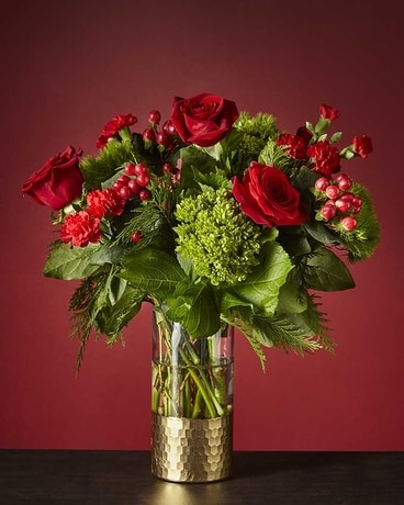 The FTD® Home For The Holidays Bouquet Flower Arrangement