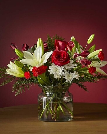 The FTD® Holiday Vacation Bouquet Flower Arrangement
