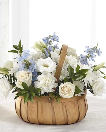 The FTD® Sincerely Heartfelt™ Basket Flower Arrangement