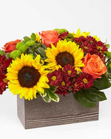 The FTD® Happy Harvest Garden™ Flower Arrangement