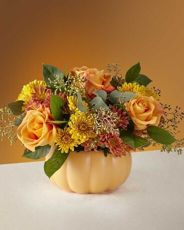 The FTD® Pumpkin Spice Forever Bouquet Flower Arrangement