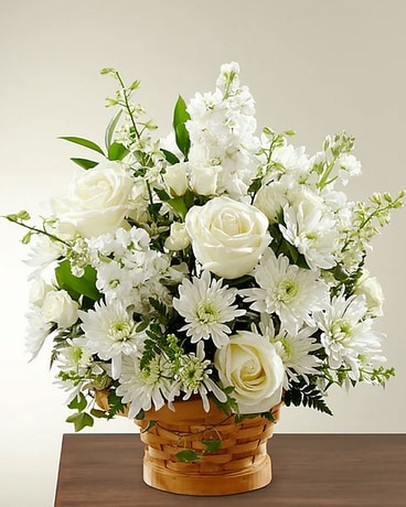 The FTD® Heartfelt Condolences™ Arrangement Flower Arrangement