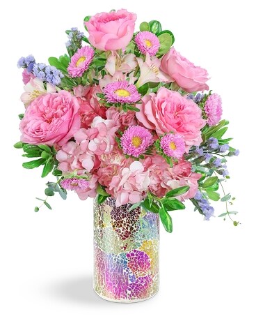 Shimmering Clouds Flower Arrangement