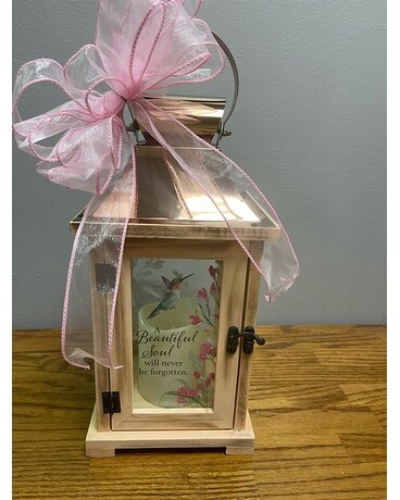 Beautiful Solul Lantern Flower Arrangement