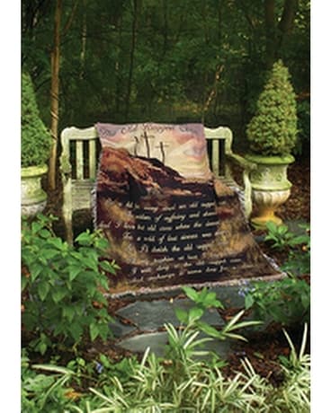 The Old Rugged Cross Throw Flower Arrangement