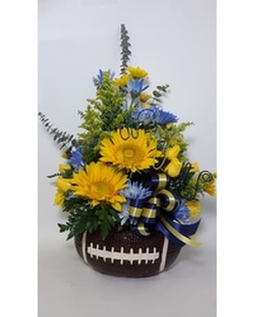 Youngs Own #1 Fan Football Bouquet Flower Arrangement